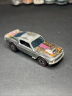 Hot Wheels Redline,Mustang Stocker, Chrome, Orange, Magenta, 1974, HK,