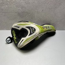 Ping Rapture Golf Club Driver 3 Wood Head Cover OEM Black Green Silver Used