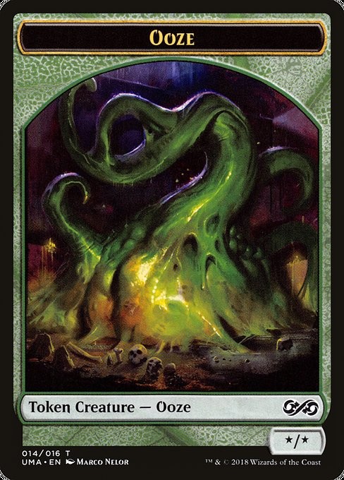 Ooze MTG Ultimate Masters Token NM x1 (x/x) - Magic Card