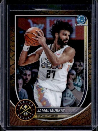 2025-26 Bowman Jamal Murray Chrome Reptilian Refractor #BCV-101 Nuggets