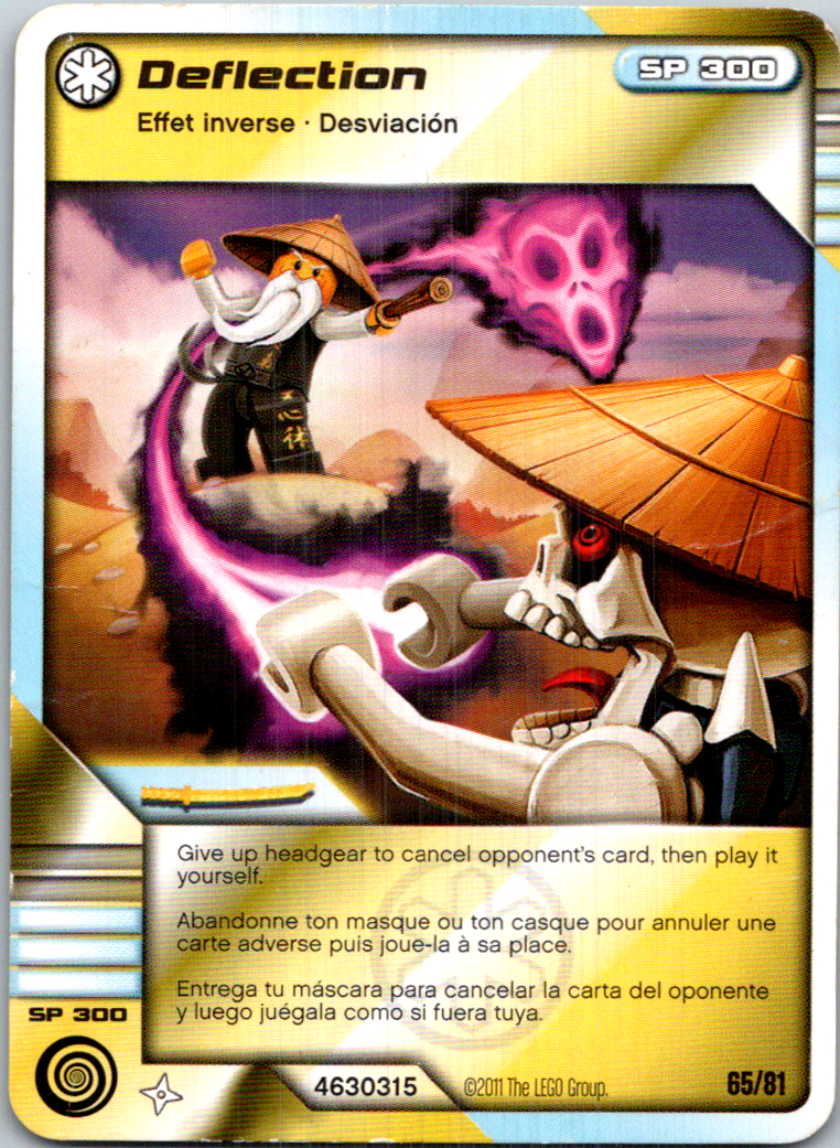 Deflection 65/125 Lego Ninjago TCG | eBay