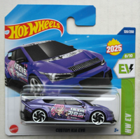 Hot Wheels Custom Kia EV6 Violettmetallic Neu/Ovp Hw Mattel Elektroauto Auto Car