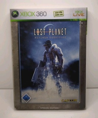 LOST PLANET EXTREME CONDITION STEELBOOK MICROSOFT XBOX 360 PAL OVP CIB KOMPLETT