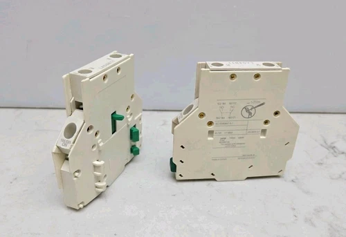 2 Pack Schneider Contactor Side Mounted Auxiliary Contacts LAD8N11 New