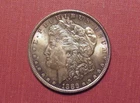 1886 MORGAN DOLLAR - ATTRACTIVE OBVERSE TONING, HIGH GRADE DETAILS! PLEASE VIEW