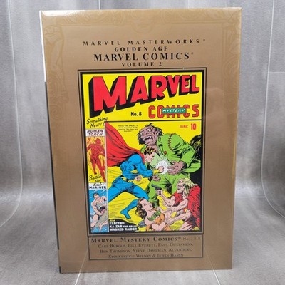 Marvel Masterworks Golden Age Marvel Comics Volume 2 Factory Sealed