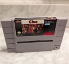 Clue SNES Super Nintendo Cartridge Vintage Family Game Retro