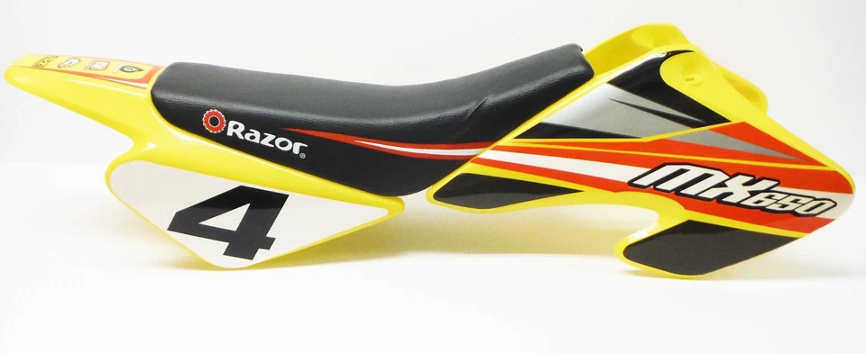 Genuine Razor Mx650 Seat W/ Body Fairing Complete