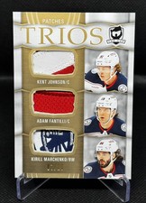 2024-25 The Cup Hockey Johnson/Fantilli/Marchenko C3-JFM Trios Triple Patch /10