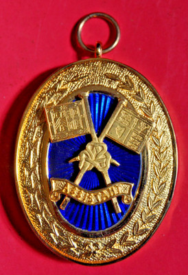 Past Assistant Grand Standartenträger Freimaurer Halsband Schmuck