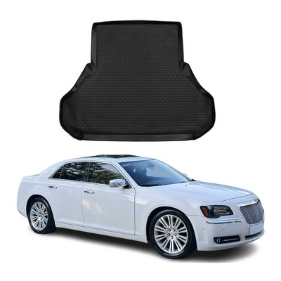 OMAC Cargo Mats Liner for Chrysler 300 2011-2023 Waterproof TPE Black