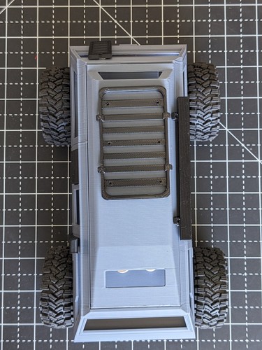Axial SCX24 Delica Van 1/24 Scale Body 134mm (Deadbolt) RC Crawler Overland - Picture 12 of 16