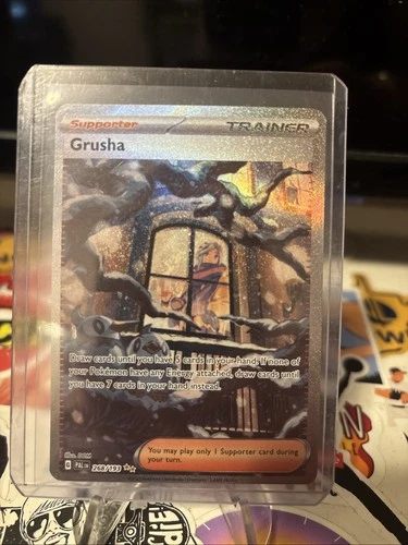 Pokémon TCG Grusha Paldea Evolved Trainer Special Illustration Rare Card 268/193