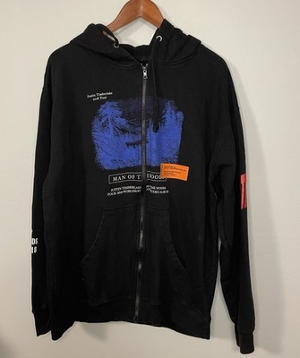 2018 Justin Timberlake Man Of The Woods Tour Hoodie Sweater Large Black