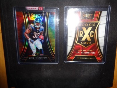 DAVID MONTGOMERY:2018 Select XRC Tie-Dye RC (2/25) Beautiful SPRC-Look at Pics!!