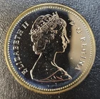 1986 proof Canada silver dollar Vancouver