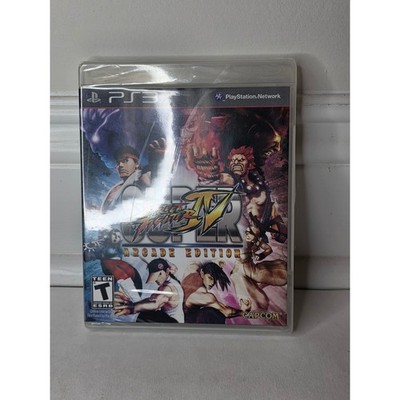 Super Street Fighter IV Arcade Edition Sony PS3 PlayStation 3 New Sealed Capcom