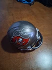 Mike Alstott Signed Mini Helmet