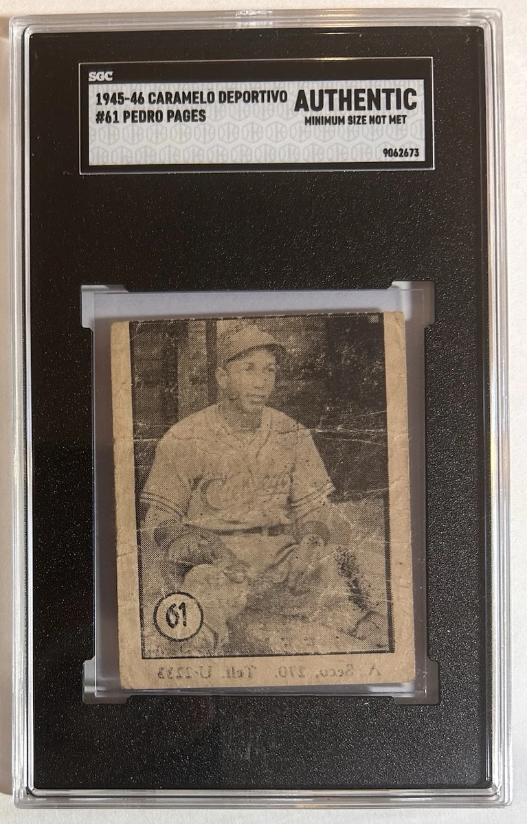 Pedro Pages Trading Cards for sale | eBay