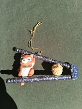 Squirrel Nut Cracker Christmas Ornament