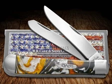 Case xx Knives Trapper Smokey Sunrise Corelon Pocket Knife Stainless 6073SSR
