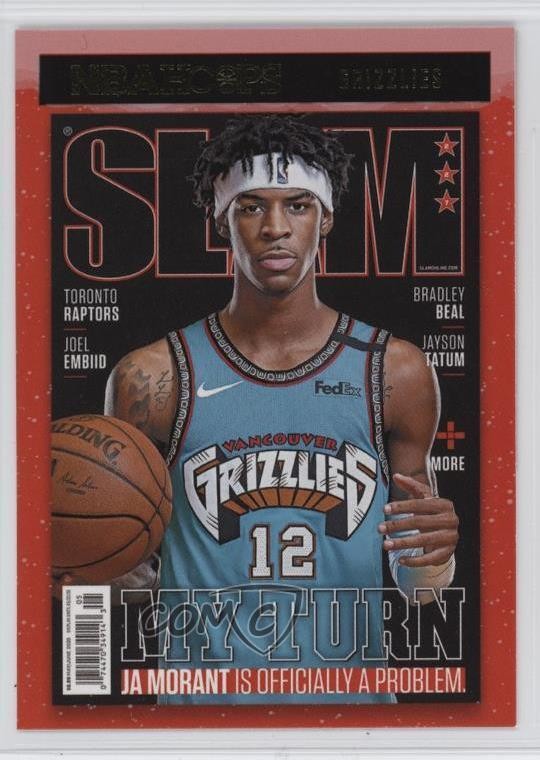 2020-21 Panini NBA Hoops Slam Winter Ja Morant #18 12w4