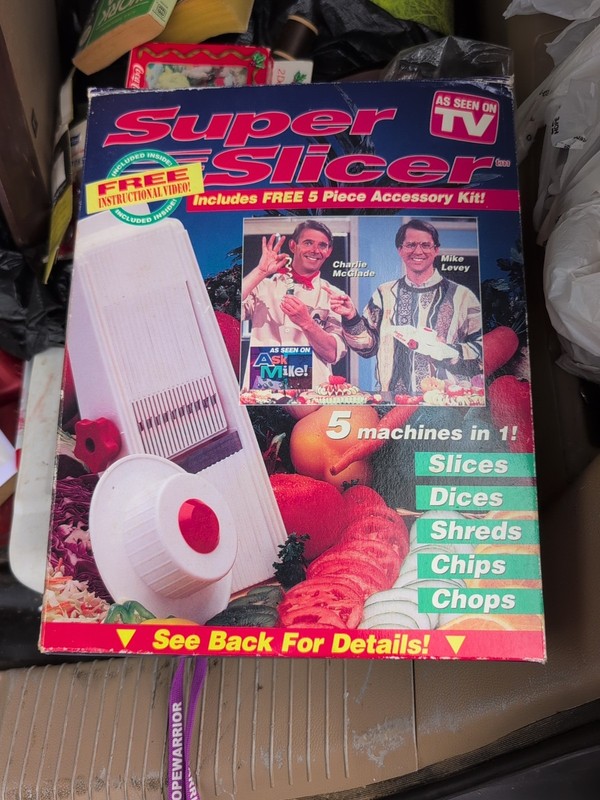 Original Telebrands Super Slicer Dicer Shredder Grater Chopper