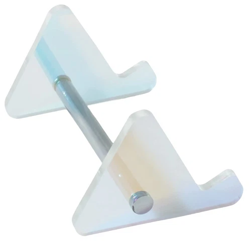 Removable Multicolor Acrylic Keyboard Stand Transparent Desktop Tray1568