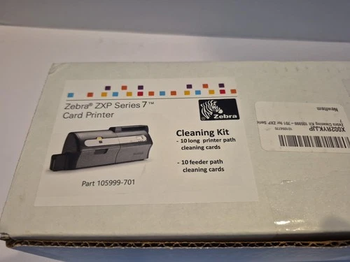 Zebra 105999-701 Cleaning Kit for ZXP 7 Series Printer - Feeder + Path Cleaning