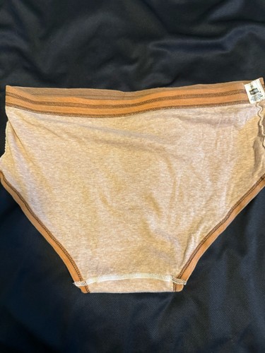 Vintage 1970s Hanes Men’s Ringer Briefs Rare Collector’s Piece Size 36 Tan - Picture 4 of 5