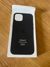 Apple iPhone 13 Silicone Case with MagSafe in black