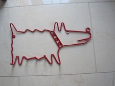 90er IKEA FRAN ROT HUND GARDEROBE HAKEN SCHL�...
