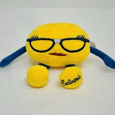 Culver's Curdis Cheese Curd Plush Small Stuffed Glasses Lashes Promotional 2023