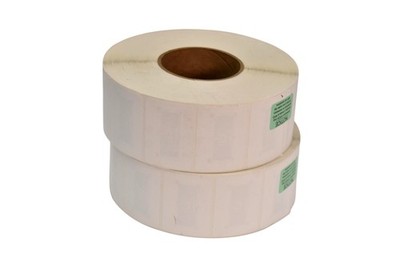 Lot 2 Rolls White RFID Adhesive Labels Product ID 11154 2500/Roll 5000 Tags