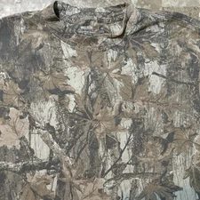 Hollister Shirt Mens XS Heavyweight Boxy Fit Camo Short Sleeve Tee Real Tree