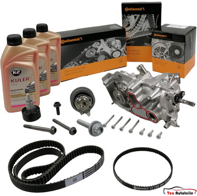 Continental Zahnriemensatz Wasserpumpe Thermostat G13 Audi Seat Skoda VW 1.5 TSI