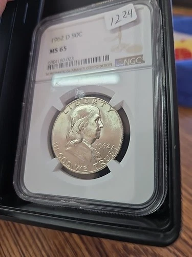 1926 D Ms 65 Franklin Ngc