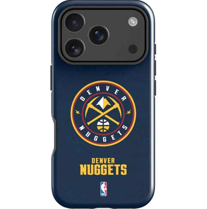 NBA Denver Nuggets Distressed iPhone Case