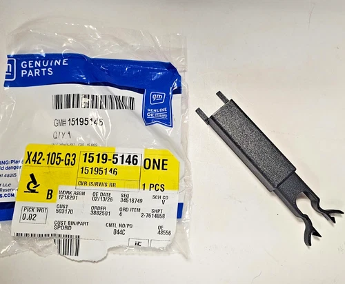 Genuine GM 99-07 Chevrolet Silverado Rear View Mirror Wiring Harness COVER