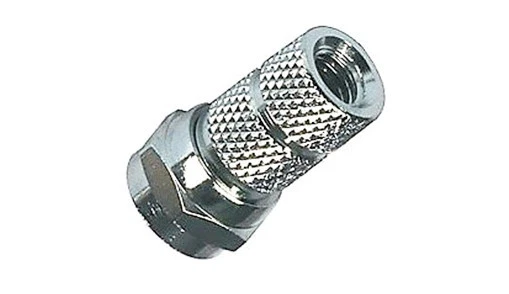 F Connector Plugs Screw On Small Diameter 4mm RG58 pack 10 Plugs