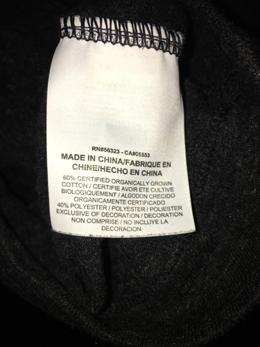 Nike Girl's Hooded Organic 14/16 XL Athletic Dress With Front Pocket Black - Picture 8 of 8