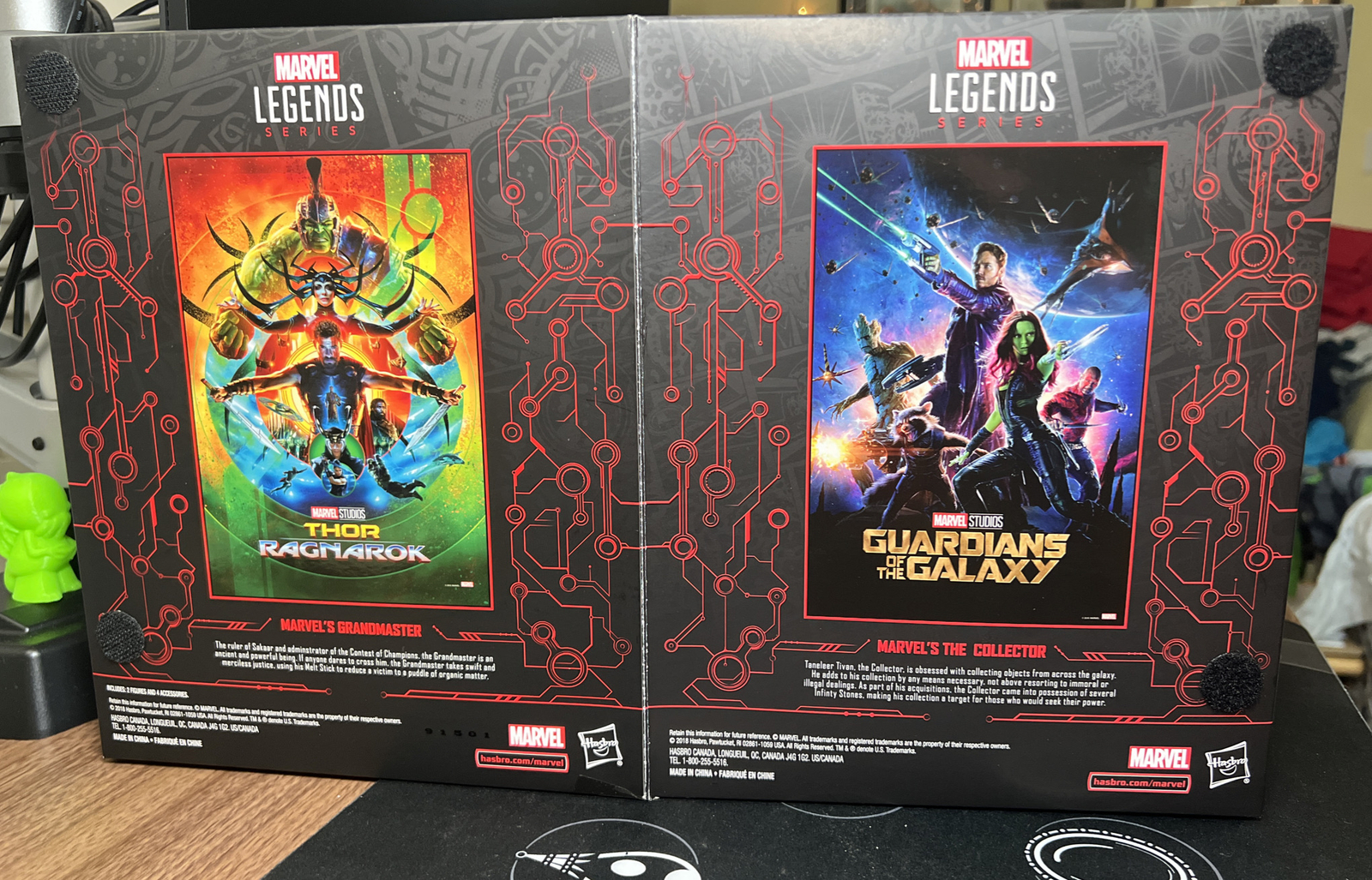 Marvel Legends: The Grandmaster and The Collector by Hasbro