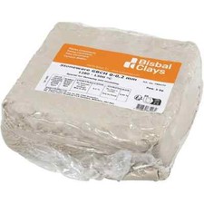 Stoneware Clay Ivory Off White Modelling Turning  40% Chamotte 1280-1300 °C 5kgs