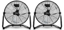 12 Inch High Velocity Industrial Floor Fan for Home Commercial Residential 2Pack