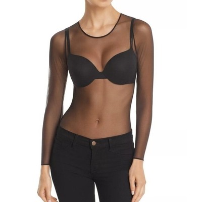 spanx sheer top