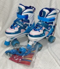 SULIFEEL Snow Roller Skates for Girls / Children US size 13C-3Y; Grade School