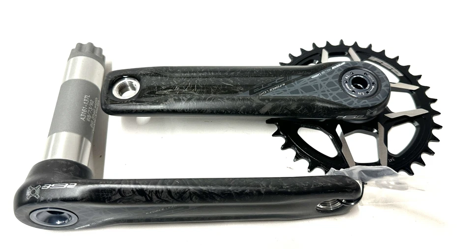 FSA K-Force Light Modular 1X 34 Zähne BB392EVO 11spd Carbon Kurbelgarnitur 175mm NEU - Bild 2 von 4