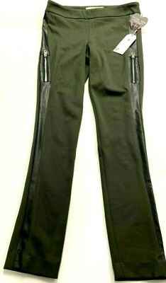 $120 Tuxedo Stripe Zip Legging I Love Tyler Madison S,M, L Khaki/Olive NWT Pant