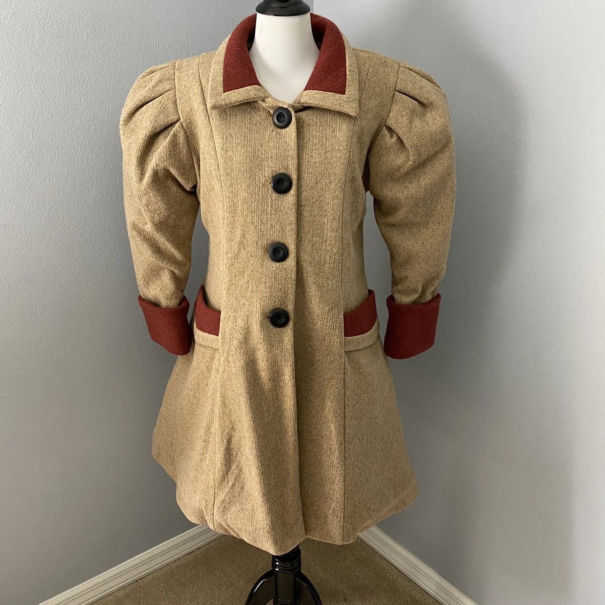 WALT DISNEY WORLD MAGIC KINGDOM MEMBRE CAST MANTEAU COSTUME FEMME COLLECTION S M