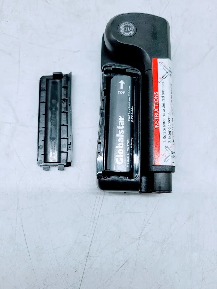 Teléfono Satelital Globalstar GSP-1700 Tri-Modo con Antena y Batería Rojo y Negro Foto 4 de 4